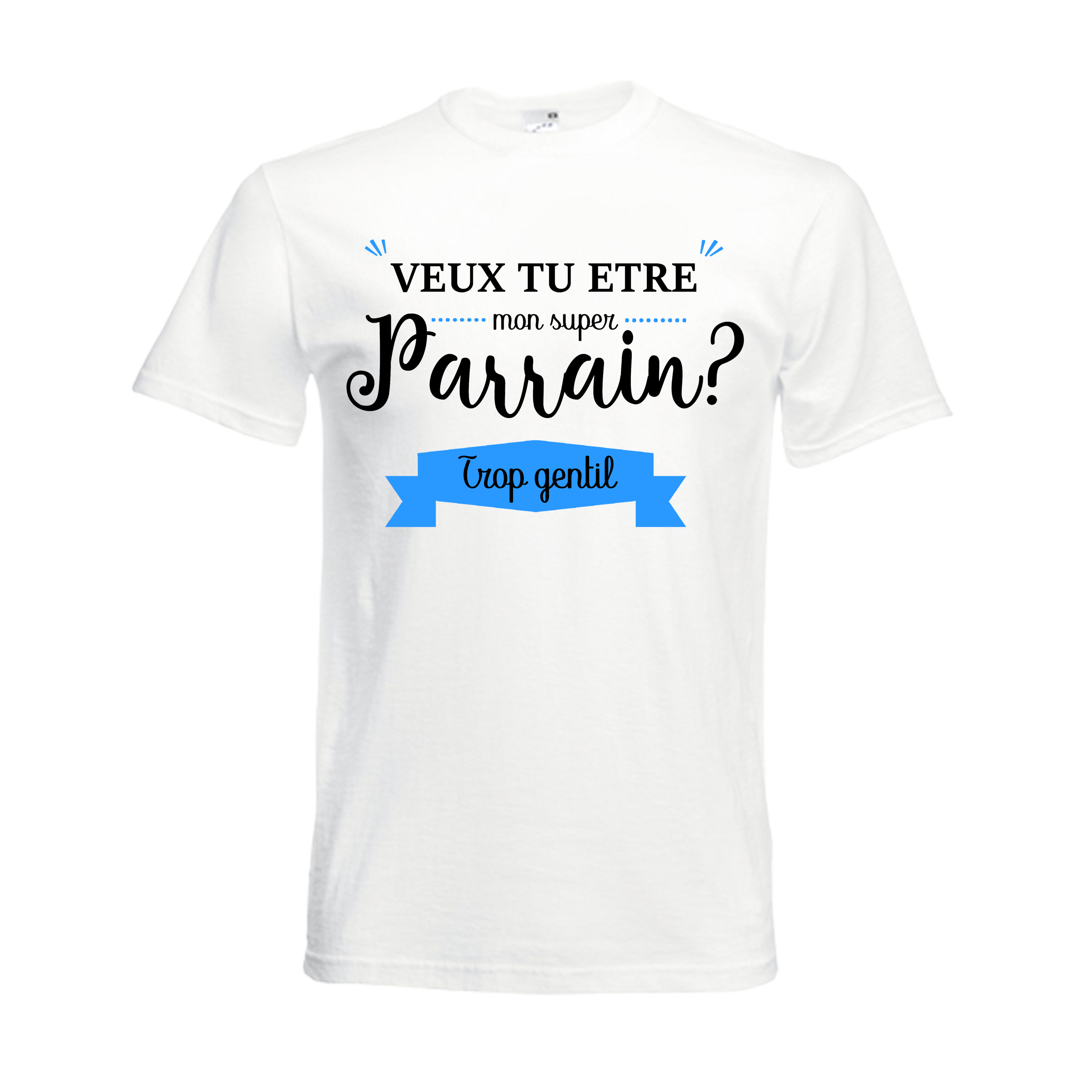 T-shirt Homme personnalisé face avant